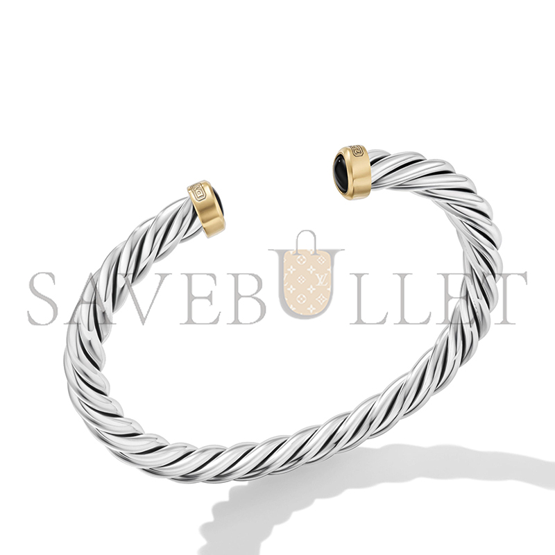 dau1d Yvrm*n cable cuff bracelet 6mm 203052